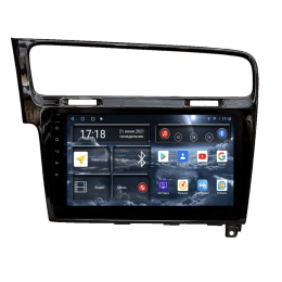 Штатная магнитола Redpower 71006B для Volkswagen Golf 7 2013-2019 на Android 10.0 черный глянец