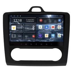 Штатная магнитола Redpower 75136B Hi-Fi для Ford Focus II 2005-2011 с климат-контролем на Android 10.0