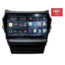 Штатная магнитола Redpower 75210 Hi-Fi для Hyundai Santa Fe III 2012-2019 на Android 10.0