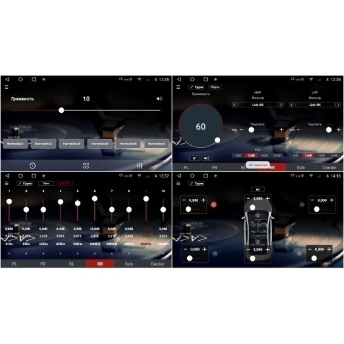 Штатная магнитола Redpower 75168M Hi-Fi для Mercedes GL-klasse (X164), ML-klasse (W164) 2005-2012 на Android 10.0 матовая