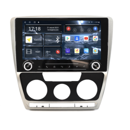 Штатная магнитола Redpower K71005C для Skoda Octavia II (A5) 2004-2013 с кондиционером на Android 10.0
