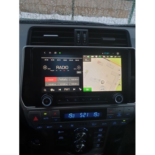 Штатная магнитола Redpower K71365 для Toyota Land Cruiser Prado 150 2017-2020 на Android 10.0