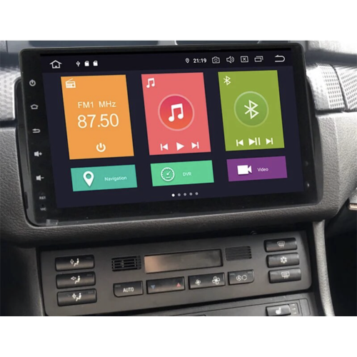 Штатная магнитола CarMedia XN-9506-P6 для BMW 3 (E46) на Android 10.0