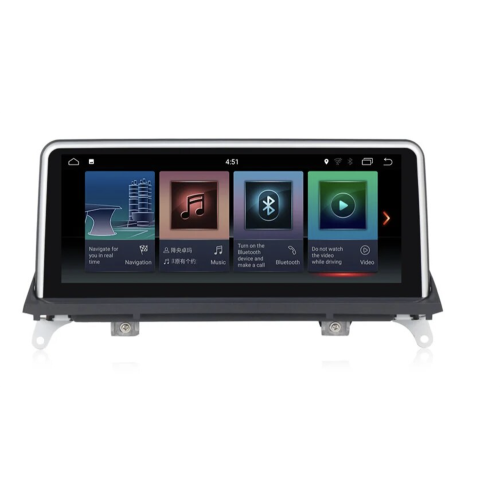 Магнитола CarMedia XN-B1002H-Q6 для BMW X5 (E70), X6 (E71 E72) 2012-2014 на Android 10.0