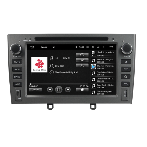 Штатная магнитола CarMedia XN-7604g-P6 для Peugeot 308 I, 408, RCZ I 2007-2017 на Android 10.0