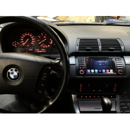 Parafar для BMW E38, E39, E53 2000-2006 на Android 12.0 (PF395XHDDVD)