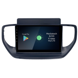 Штатная магнитола Roximo 4G RX-2021-N20 для Hyundai Solaris 2020+ на Android 12.0