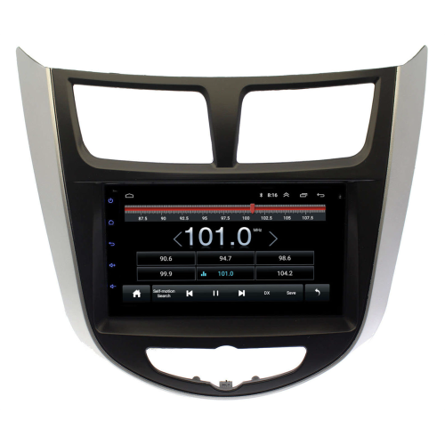 Штатная магнитола Wide Media LC7129ON-2/32 для Hyundai Solaris 2011 - 2017 на Android 8.0