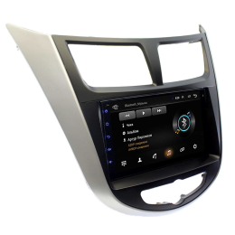 Штатная магнитола Wide Media LC7129ON-2/32 для Hyundai Solaris 2011 - 2017 на Android 8.0