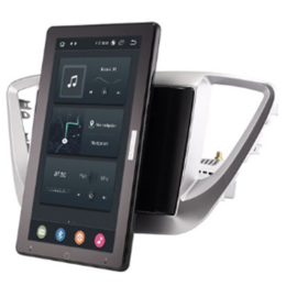 CarMedia OL-9710-RL TESLA (вертикально-поворотный экран) для Hyundai Solaris II 2017-2020 на Android 10.0