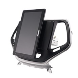 CarMedia OL-1253-RL TESLA (вертикально-поворотный экран) для Jeep Cherokee IV (WK2) 2013-2017 на Android 10.0
