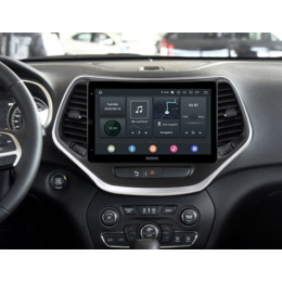 CarMedia OL-1253-RL TESLA (вертикально-поворотный экран) для Jeep Cherokee IV (WK2) 2013-2017 на Android 10.0