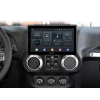 Штатная магнитола CarMedia OL-1258-1-RL TESLA (вертикально-поворотный экран) для JEEP Wrangler 2007-2017 на Android 10.0