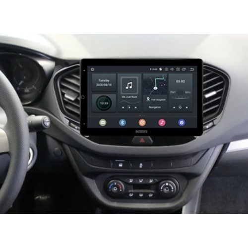 Штатная магнитола CarMedia OL-9061-RL TESLA (вертикально-поворотный экран) для Lada Vesta 2015-2022 на Android 10.0