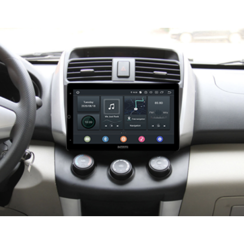 Штатная магнитола CarMedia OL-9503-RL TESLA (вертикально-поворотный экран) для Mazda 3 (BK) 2003-2009 на Android 10.0