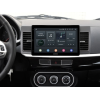 Штатная магнитола CarMedia OL-1632-RL TESLA (вертикально-поворотный экран) для Mitsubishi Lancer 2007-2017 на Android 10.0