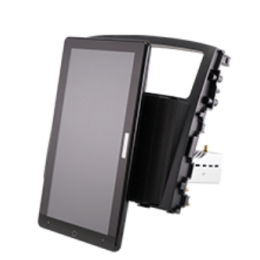 CarMedia OL-9566-RL TESLA (вертикально-поворотный экран) для Mitsubishi Pajero IV 2006-2019 на Android 10.0