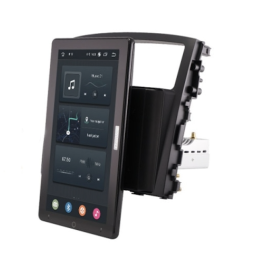 CarMedia OL-9566-RL TESLA (вертикально-поворотный экран) для Mitsubishi Pajero IV 2006-2019 на Android 10.0