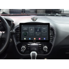 Штатная магнитола CarMedia OL-9672-RL TESLA (вертикально-поворотный экран) для NISSAN Juke 2010+ на Android 10.0