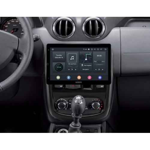 Штатная магнитола CarMedia OL-9995-RL TESLA (вертикально-поворотный экран) для Renault Duster 2011-2015 на Android 10.0