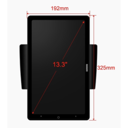 CarMedia OL-1253-RLX TESLA (вертикально-поворотный экран) для Jeep Cherokee IV (WK2) 2013-2017 на Android 10.0