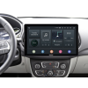Штатная магнитола CarMedia OL-1255-RLX TESLA (вертикально-поворотный экран) для Jeep Compass II 2017-2024 на Android 10.0