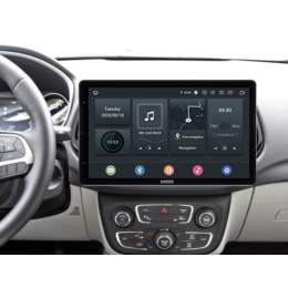 CarMedia OL-1255-RLX TESLA (вертикально-поворотный экран) для Jeep Compass II 2017-2024 на Android 10.0