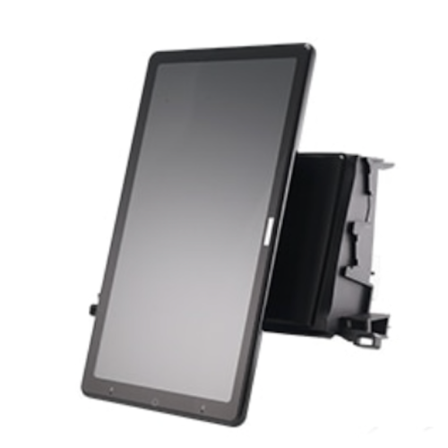 Штатная магнитола CarMedia OL-1601-RLX TESLA (вертикально-поворотный экран) для Toyota Highlander (U50) 2014-2019 на Android 10.0