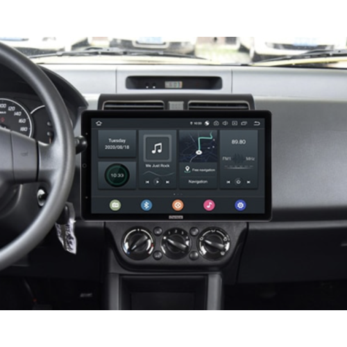 Штатная магнитола CarMedia OL-1622-RLX TESLA (вертикально-поворотный экран) для Suzuki Swift III 2004-2010 на Android 10.0