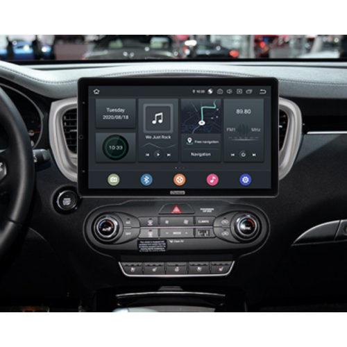Штатная магнитола CarMedia OL-1738-RLX TESLA (вертикально-поворотный экран) для Kia Sorento III Prime 2015-2020 на Android 10.0