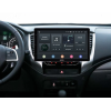 Штатная магнитола CarMedia OL-9567-RLX TESLA (вертикально-поворотный экран) для Mitsubishi Pajero Sport III, L200 V 2015-2021 на Android 10.0