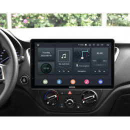 CarMedia OL-9710-RLX TESLA (вертикально-поворотный экран) для Hyundai Solaris II 2017-2020 на Android 10.0