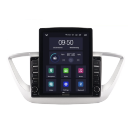 CarMedia OL-9710-HL TESLA для Hyundai Solaris II 2017-2020 на Android 10.0