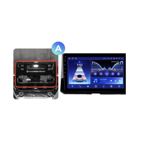 Штатная магнитола Teyes CC2 Plus 4/64 ГБ для Toyota Corolla XII 2019-2025 на Android 10.0