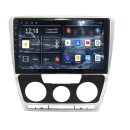 Штатная магнитола Redpower 71005C для Skoda Octavia II (A5) 2004-2013 с кондиционером на Android 10.0