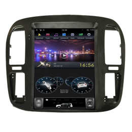 Магнитола Farcar ZF002 DSP Tesla Style для Toyota Land Cruiser 100 1998-2002 на Android 9.0