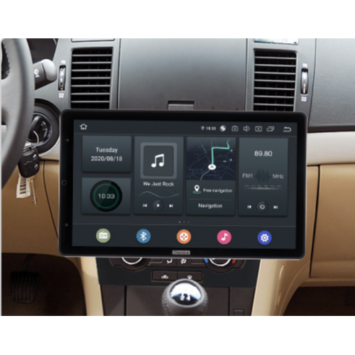 Штатная магнитола CarMedia OL-9271-RLX TESLA (вертикально-поворотный экран) для Chevrolet Aveo I, Captiva I, Epica I 2005-2012 на Android 10.0