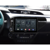 Штатная магнитола CarMedia OL-1686-RL TESLA (вертикально-поворотный экран) для Toyota Hilux VIII 2015-2020 на Android 10.0