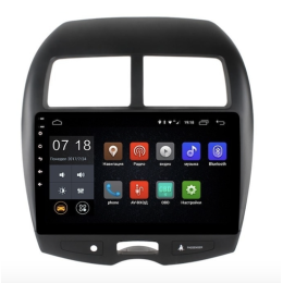 Штатная магнитола LeTrun 1884 Mitsubishi ASX Android 6.0.1 10 дюймов (4G LTE 2GB)
