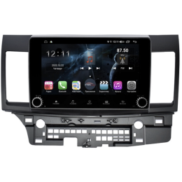 Магнитола Farcar H037RB (S400) для Mitsubishi Lancer X 2007-2018 на Android 10.0 с кнопками