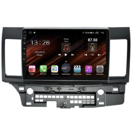 Магнитола Farcar XH037R (S400) (6/128ГБ) для Mitsubishi Lancer X 2007-2018 на Android 10.0