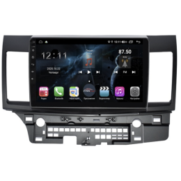 Магнитола Farcar H037R (S400) для Mitsubishi Lancer X 2007-2018 на Android 10.0