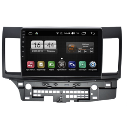 Магнитола FARCAR LY037R (S185) для Mitsubishi Lancer X 2007-2018 на Android 8.1
