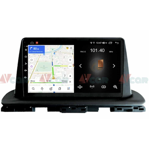 Штатная магнитола VAYCAR 09LD 2/16 ГБ 1DIN для Kia Cerato IV 2018-2021 на Android 8.1