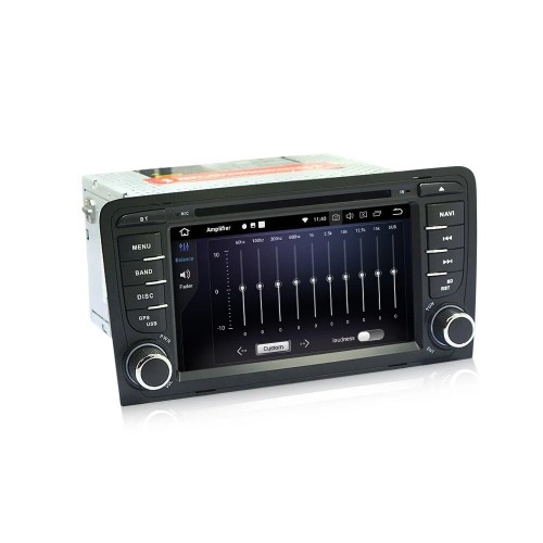 Штатная магнитола CarMedia MKD-A789-P4N для Audi A3/S3/RS3 2003-2011 на Android 10.0