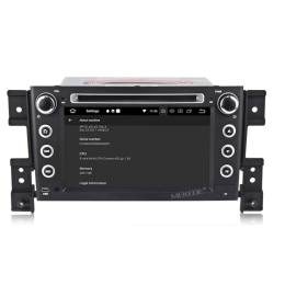 CarMedia MKD-S768-P4N для Suzuki Grand Vitara III 2005-2015 на Android 10.0
