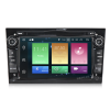 Штатная магнитола CarMedia MKD-7408b-P6N для Opel Astra, Vectra, Corsa, Zafira 2004-2017 на Android 11.0 черный лак