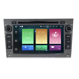 CarMedia MKD-7408g-P4N для Opel Astra, Vectra, Corsa, Zafira 2004-2017 на Android 11.0 темно-серый