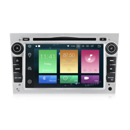 CarMedia MKD-7408s-P4N для Opel Astra, Vectra, Corsa, Zafira 2004-2017 на Android 10.0 серебро