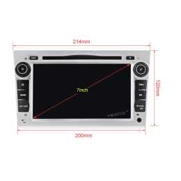 CarMedia MKD-7408s-P6N для Opel Astra, Vectra, Corsa, Zafira 2004-2017 на Android 11.0 серебро